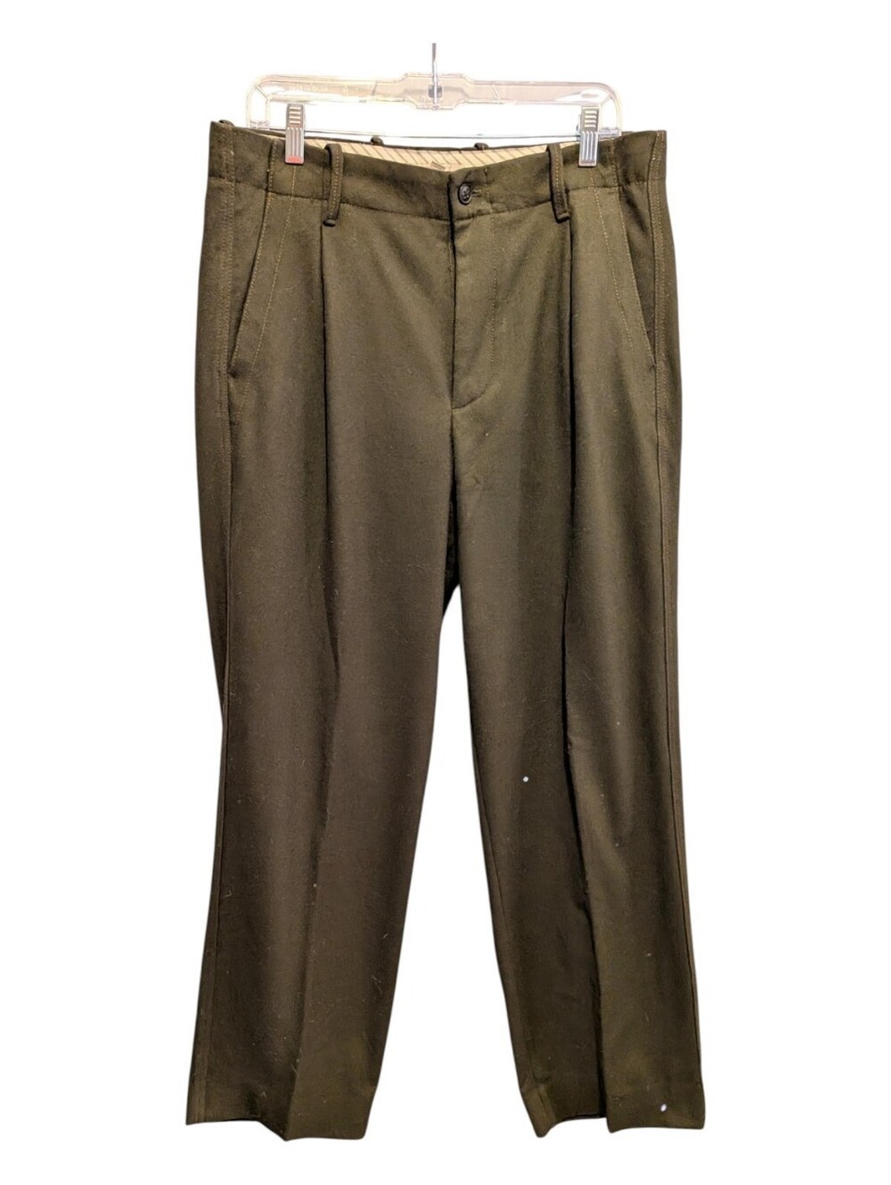 Banana Republic Heritage Olive Dress Pants for Men Wool  32x32